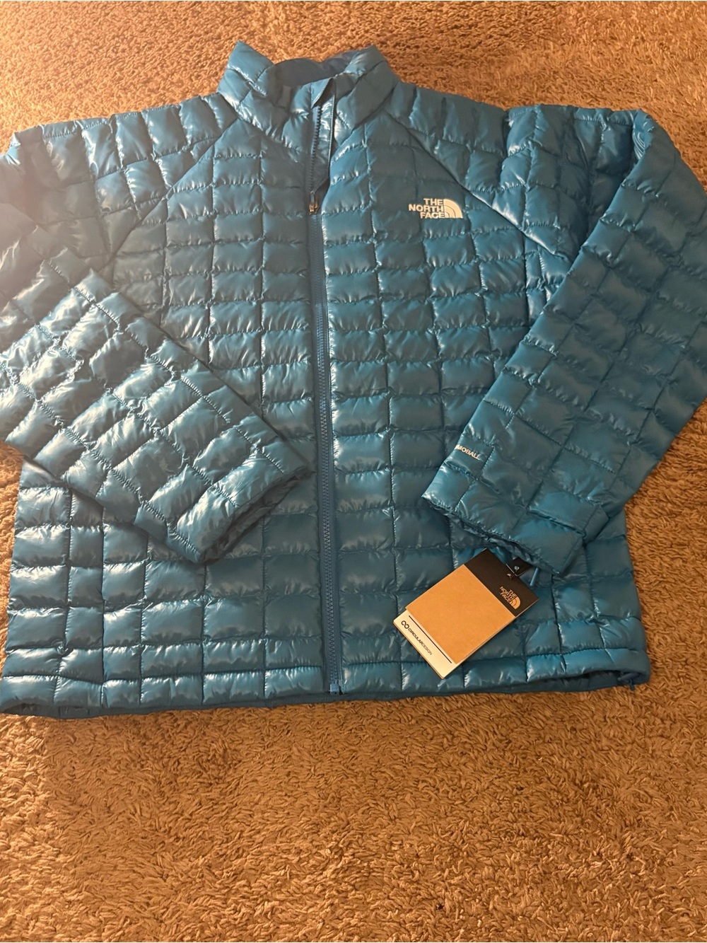 The North Face Women’s Teal Quilted Packable Puffer Jacket